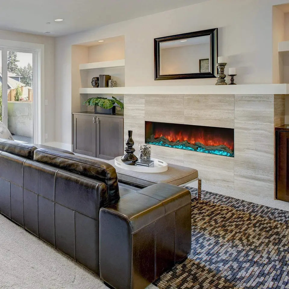 Modern Flames Landscape Pro Multi-Sided Built-in 68" Electric Fireplace - LPM 6816