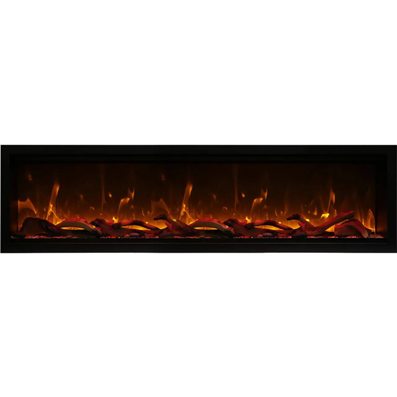 Amantii Symmetry Bespoke XT Smart Electric Fireplace - 74"