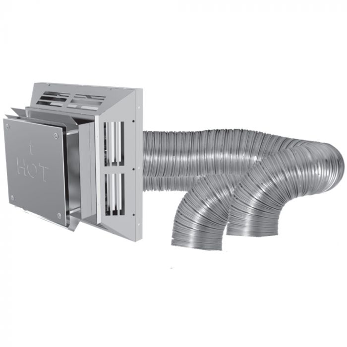 Duravent DirectVent Pro 4" x 6 5/8" Horizontal Vent Kit, 3x4 - DV Inserts