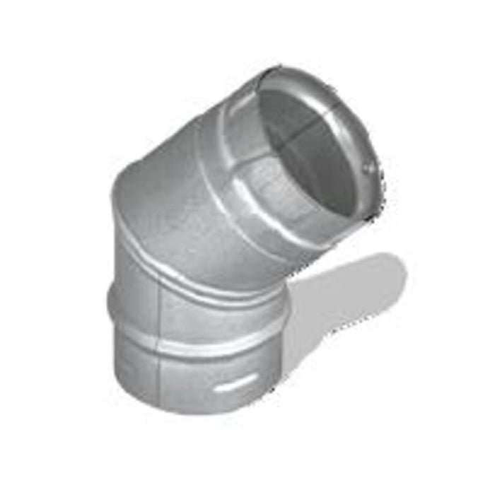 Duravent Pellevent Pro 4" 45º Elbow