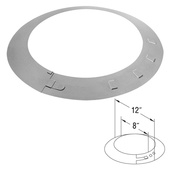 Duravent DirectVent Pro 5" x 8" Storm Collar