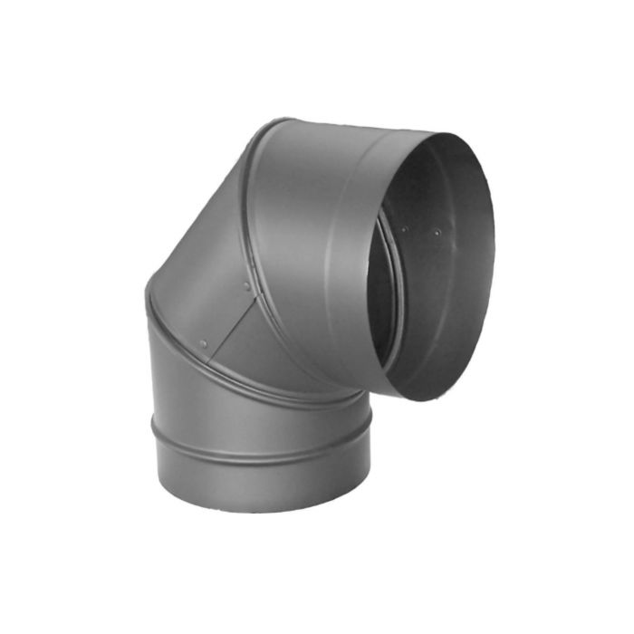 Duravent DuraBlack 6" 90 Degree Elbow