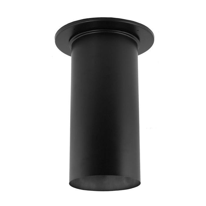 Duravent DuraBlack 6" Slip Connector with Trim