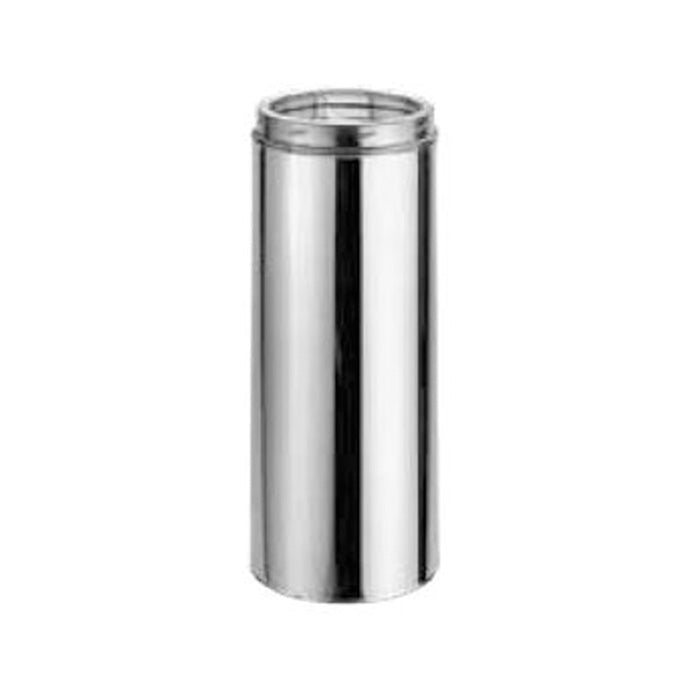 Duravent DuraTech 6" x 24" Length Chimney Pipe Stainless Steel