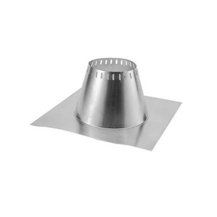 Duravent DuraTech 6" Roof Flashing for Flat Roof