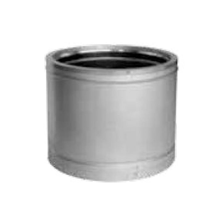 Duravent DuraTech 8" x 6" Length Chimney Pipe - Stainless Steel