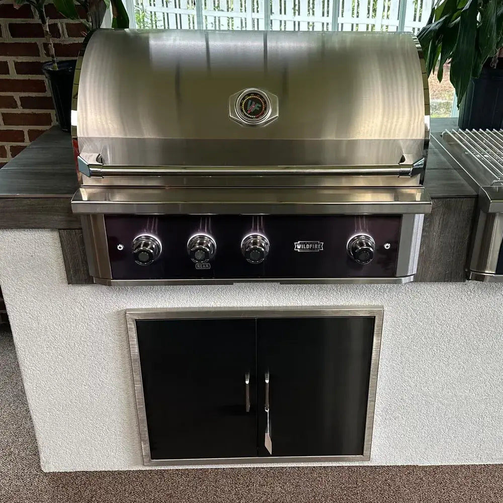 Wildfire Ranch Pro 36" Built-In Gas Grill in 304 Stainless Steel