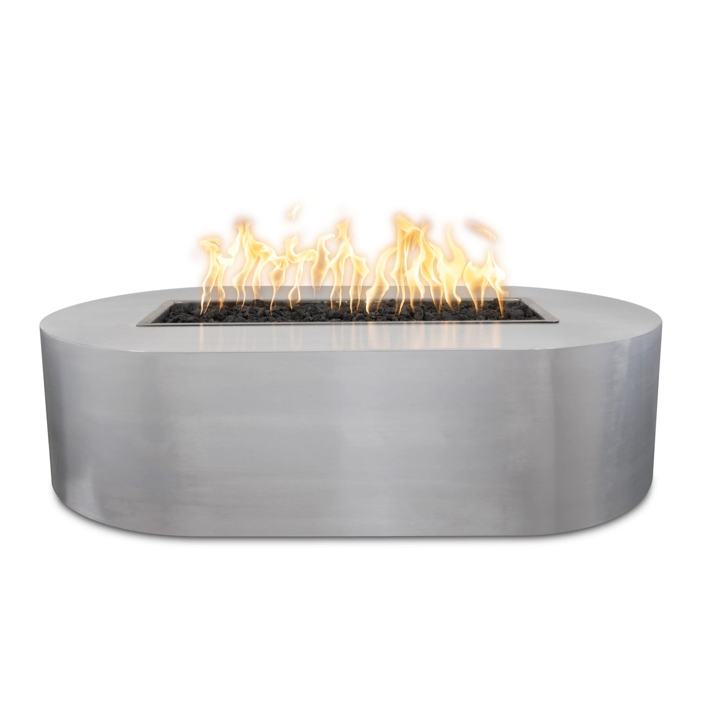 Outdoor Plus Bispo Fire Pit - Corten Steel - Hammered Copper - Stainless Steel