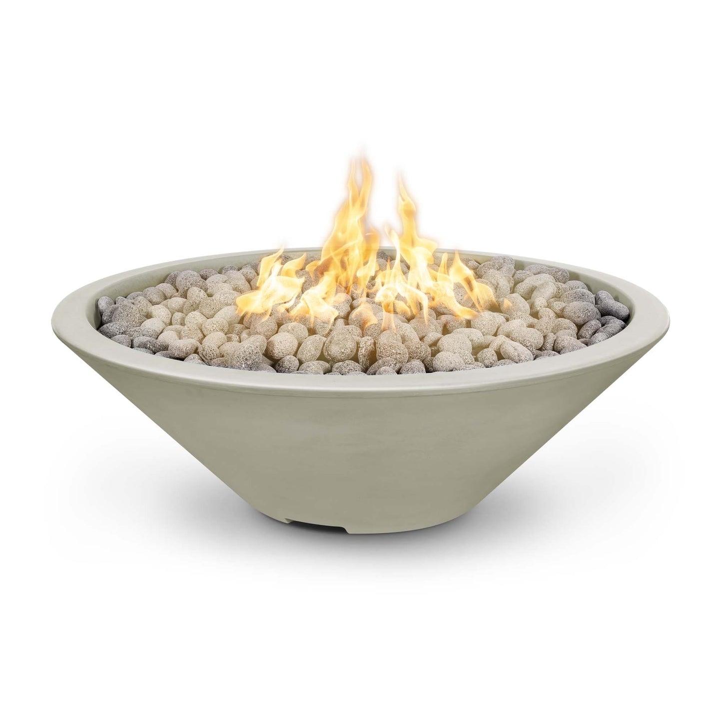 Outdoor Plus Cazo Narrow Ledge Fire Pit - Concrete