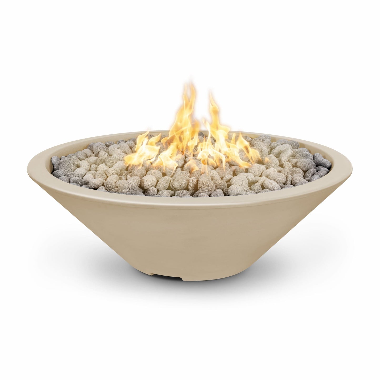 Outdoor Plus Cazo Narrow Ledge Fire Pit - Concrete