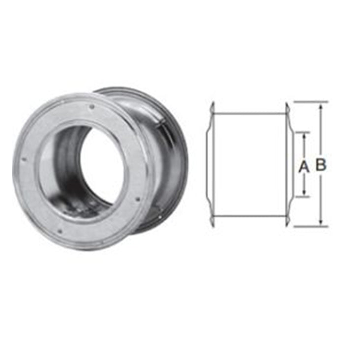 Duravent B-Vent 6" Wall Thimble