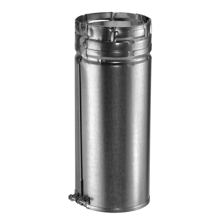 Duravent B-Vent 4" Round Adjustable Pipe - Adds 3"-10" of Length