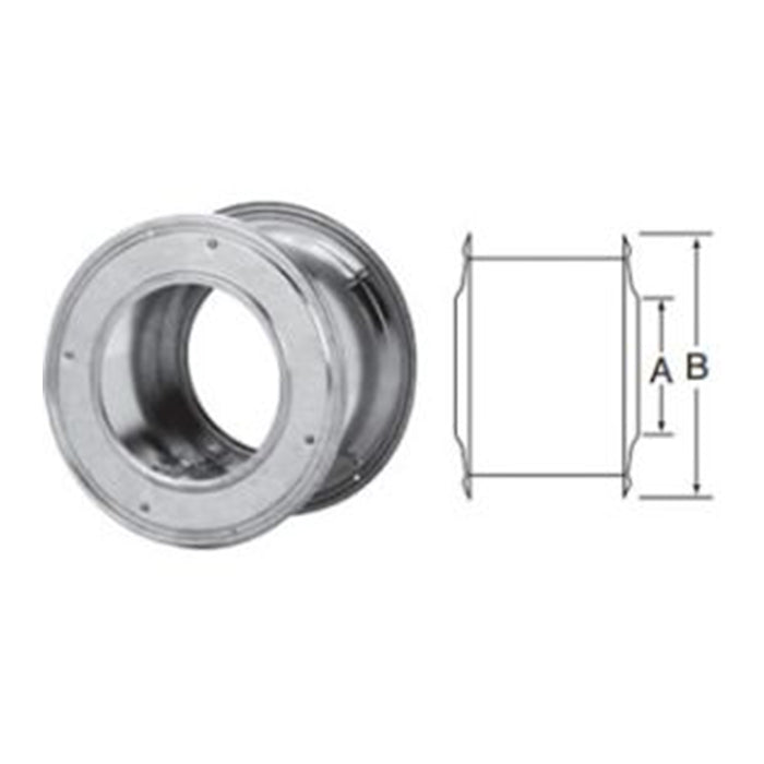 Duravent B-Vent 4" Wall Thimble