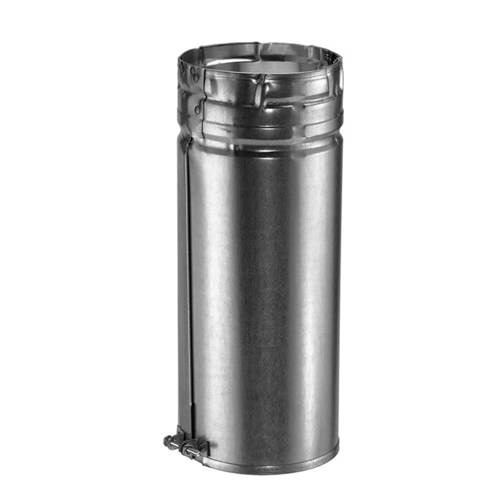 Duravent B-Vent 5" Round Adjustable Pipe - Adds 3"-10" of Length