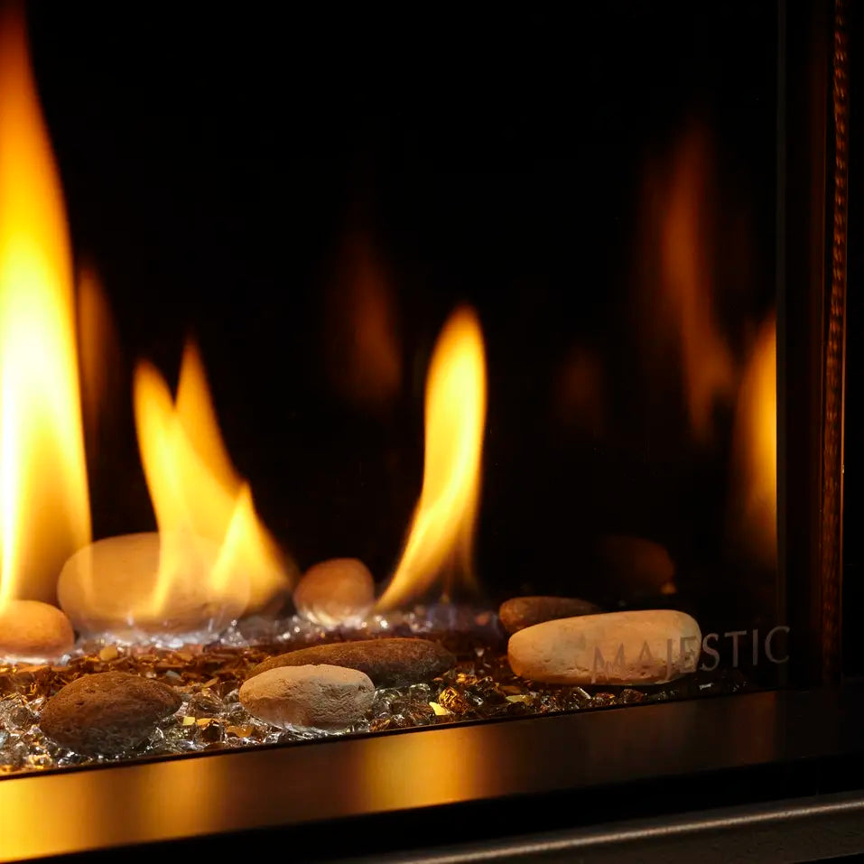 Majestic Echelon II 48" Direct Vent Gas Fireplace - with IntelliFire Touchscreen Remote
