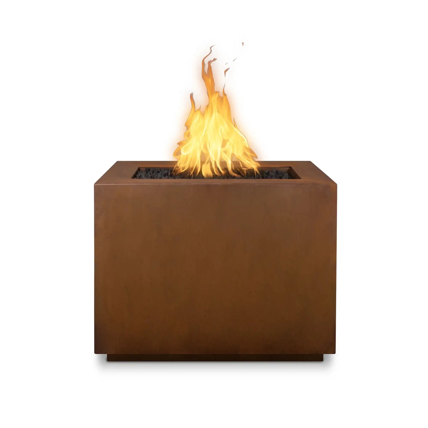 Outdoor Plus Forma Fire Pit - Corten Steel, Copper, Stainless Steel