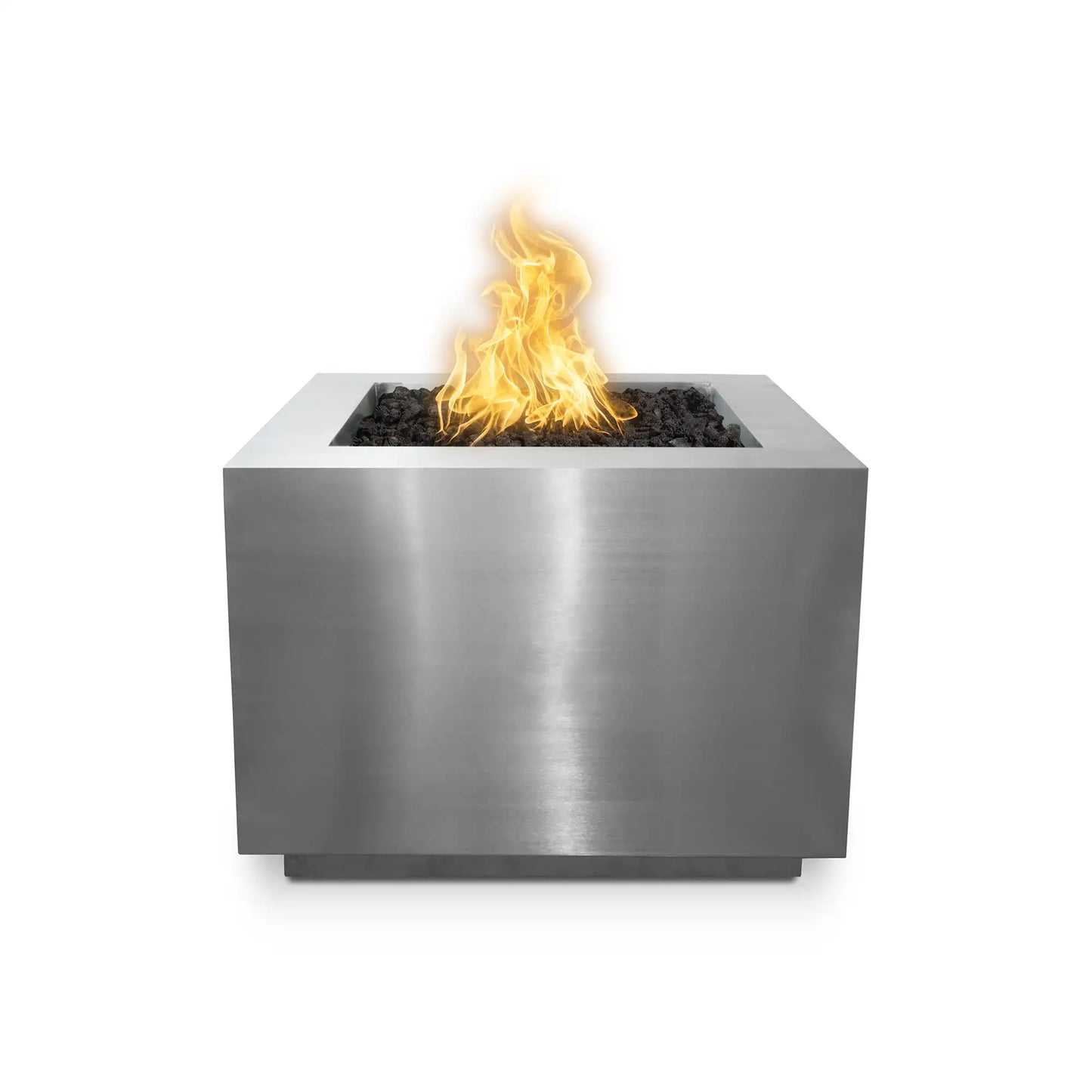 Outdoor Plus Forma Fire Pit - Corten Steel, Copper, Stainless Steel