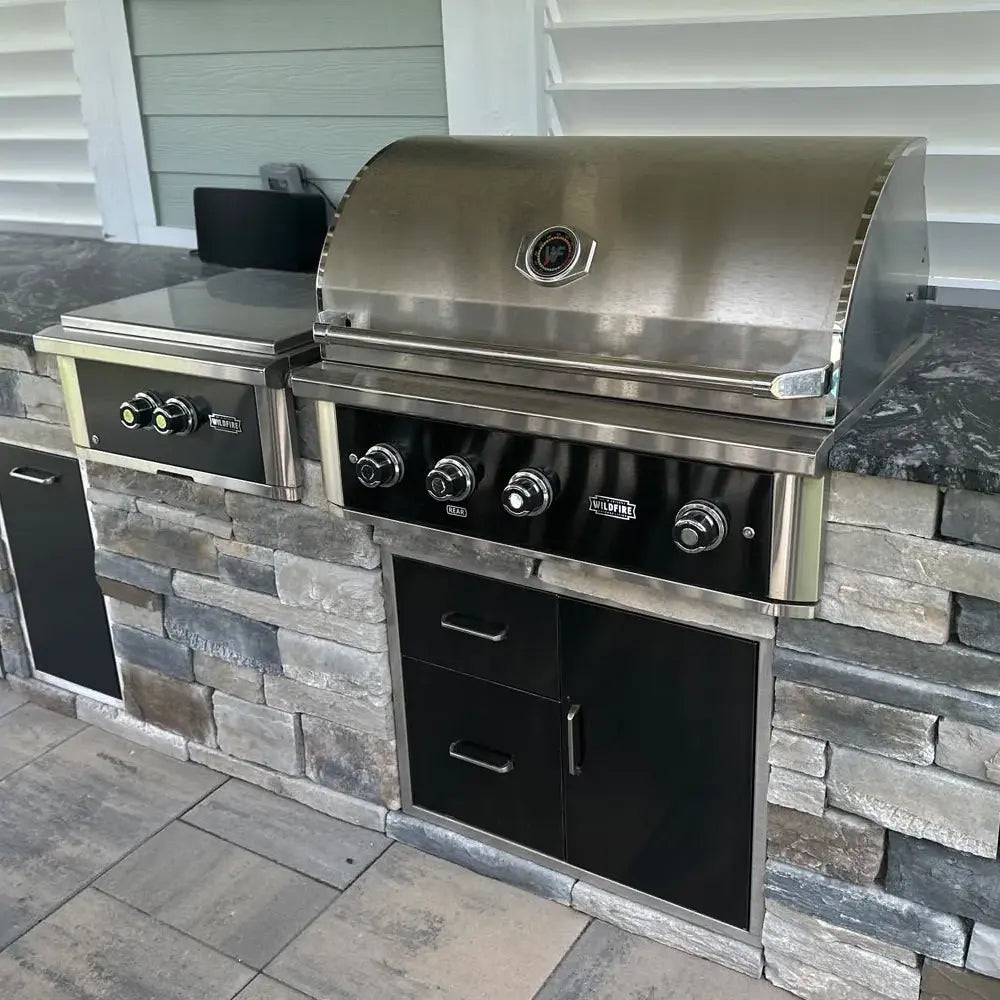 Wildfire Ranch Pro 36" Built-In Gas Grill in 304 Stainless Steel