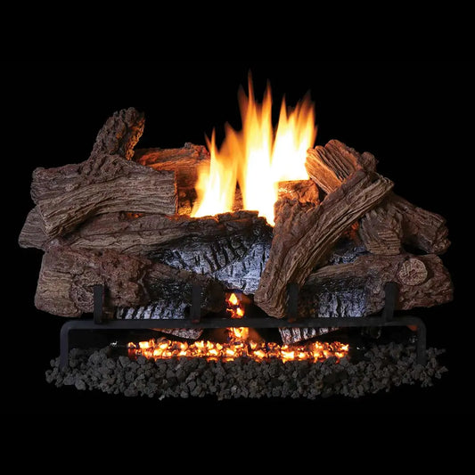 Superior Wild Timber Triple-Flame Ventless Gas Log Set