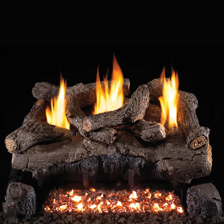 Peterson Real Fyre Evening Fyre See-Thru Ventless Gas Log Set