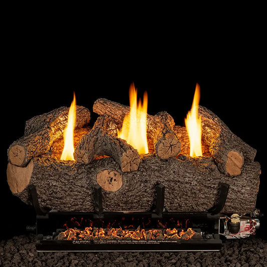 Peterson Real Fyre Meadow Oak Ventless Gas Log Set