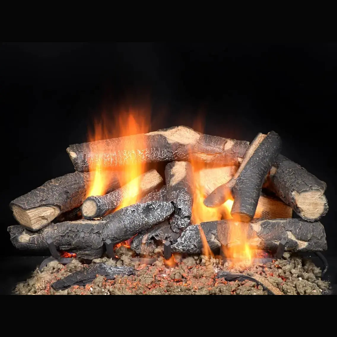 Majestic Fireside Supreme Oak Vented Gas Log Set