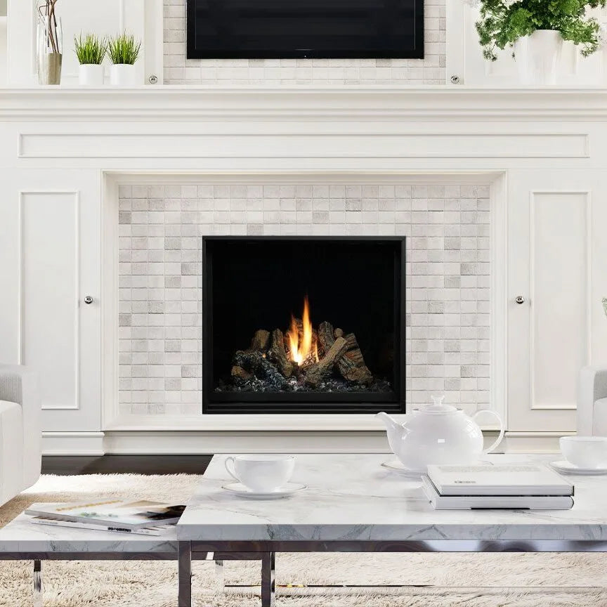 Kingsman ZCV34 Zero Clearance Clean View Direct Vent Gas Fireplace - 34"