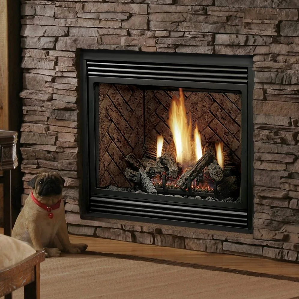 Kingsman HBZDV4224 Zero Clearance Direct Vent Gas Fireplace - 42"