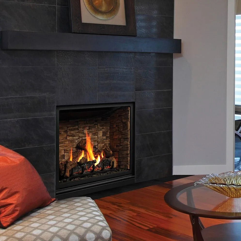 Kingsman ZCV34 Zero Clearance Clean View Direct Vent Gas Fireplace - 34"