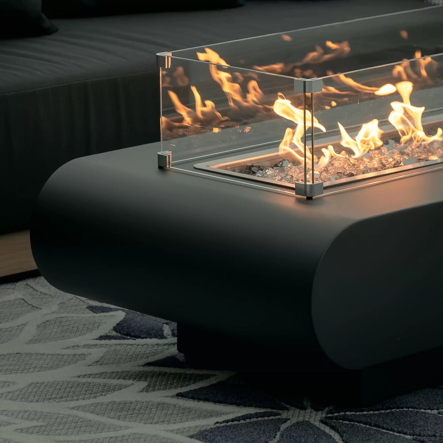 Outdoor Plus La Jolla Fire Pit - Powder Coat
