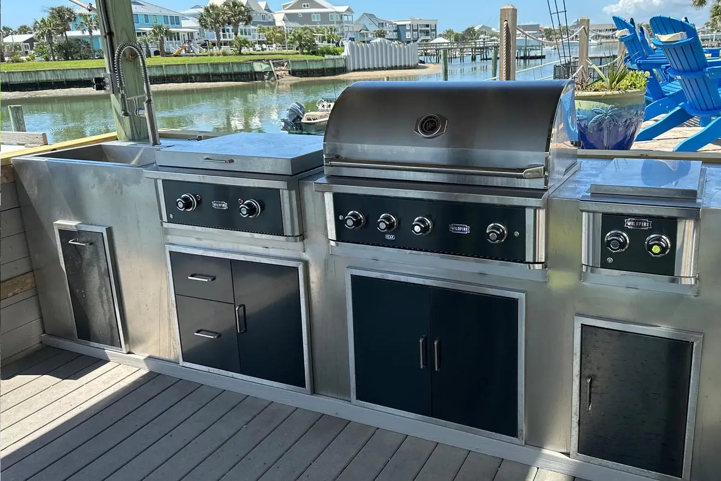 Wildfire Ranch Pro 36" Built-In Gas Grill in 304 Stainless Steel