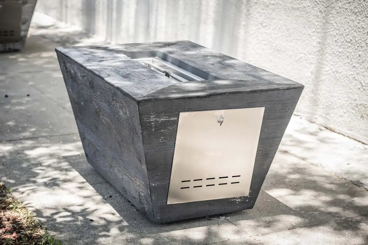 Outdoor Plus Plymouth Wood Grain Fire Pit