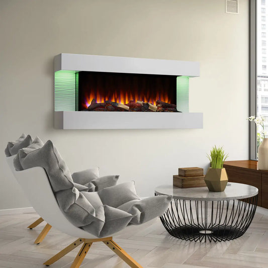 SimpliFire Format Wall Mount Electric Fireplace - 36"