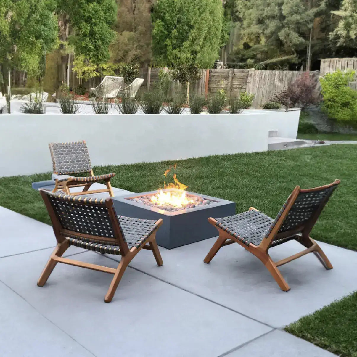 Outdoor Plus Quad Concrete Fire Pit