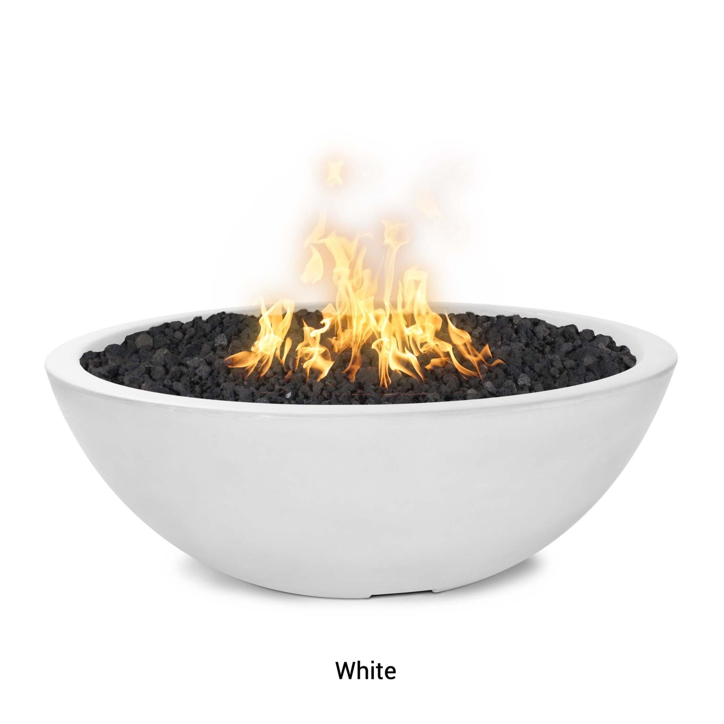 Outdoor Plus Sedona Narrow Ledge Fire Pit - GFRC Concrete