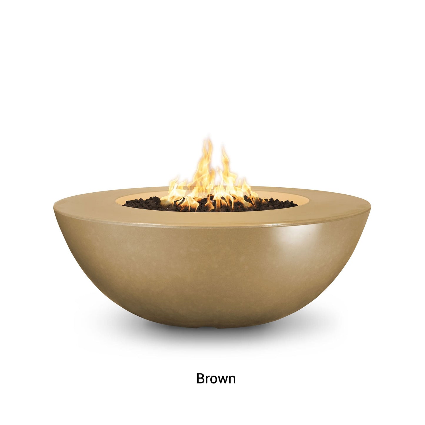 Outdoor Plus Sedona Wide Ledge Fire Pit - Concrete
