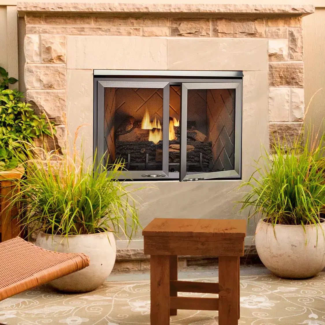Majestic Vesper Outdoor Ventless Gas Fireplace - 42"