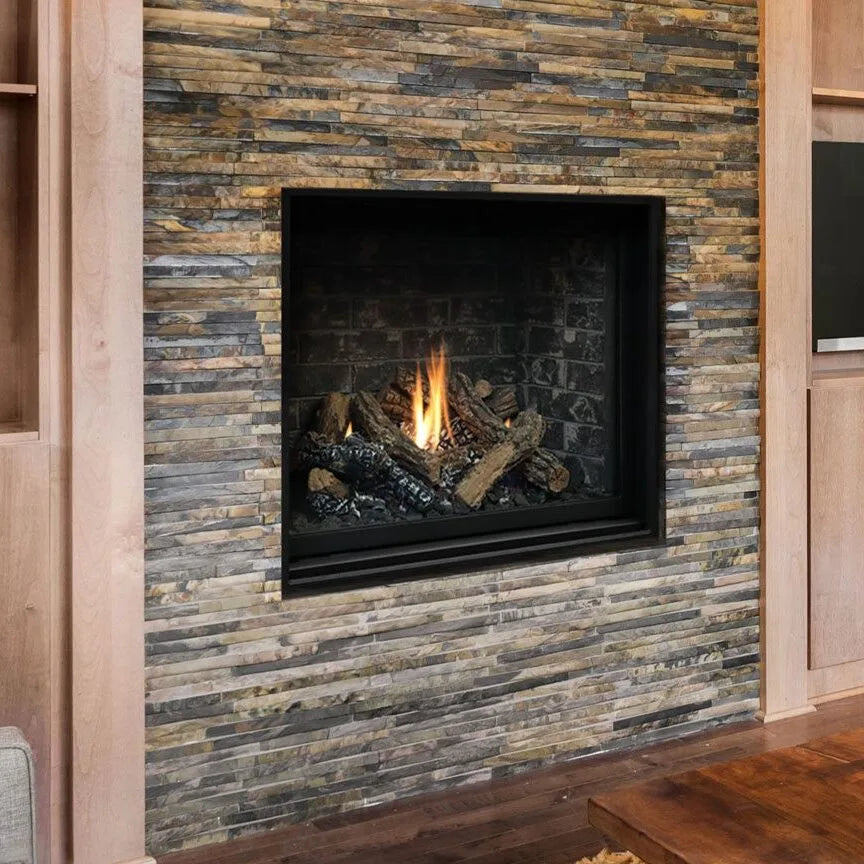 Kingsman ZCV34 Zero Clearance Clean View Direct Vent Gas Fireplace - 34"