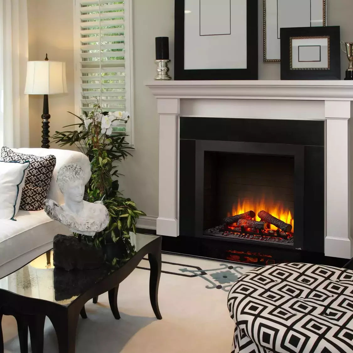 SimpliFire Built-In Electric Fireplace - 30"