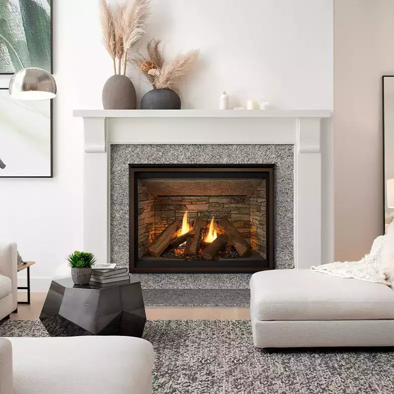 Majestic Meridian Platinum 36" Direct Vent Gas Fireplace - Includes Touchscreen Remote