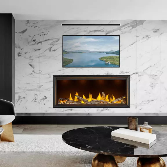 Napoleon Tall Linear Vector 62" Direct Vent Gas Fireplace - TLV62
