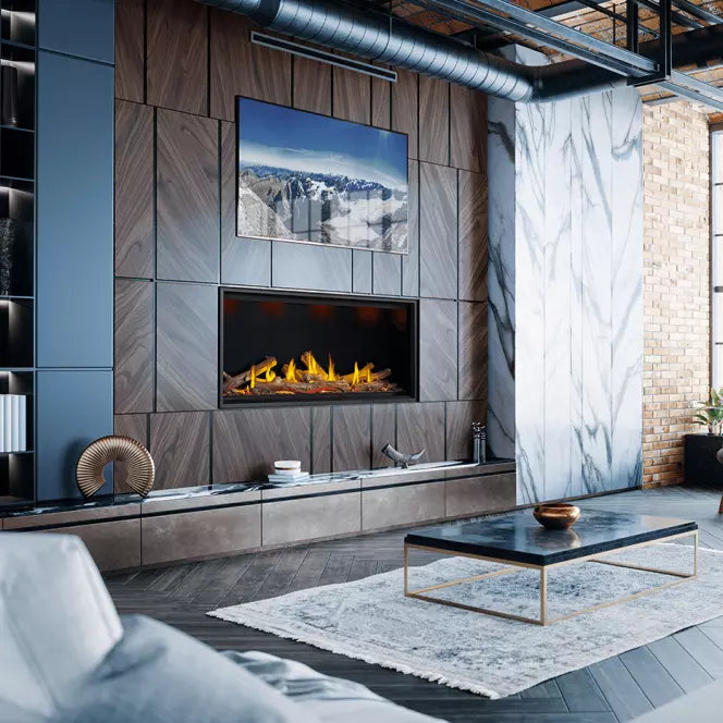 Napoleon Tall Linear Vector 62" Direct Vent Gas Fireplace - TLV62
