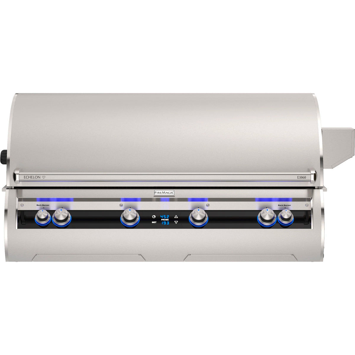 Fire Magic E1060i Echelon Built-in Gas Grill w/ Digital Thermometer, Black Glass Control Panel and Touchscreen, 48" x 22" Cooking Area (1,056 sq. in.)