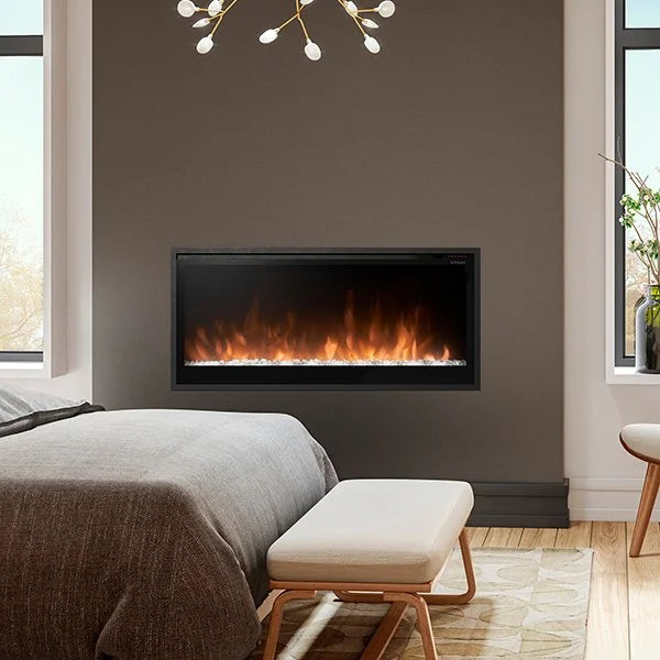 Dimplex 42" Slim Built-in Linear Electric Fireplace - Includes Remote