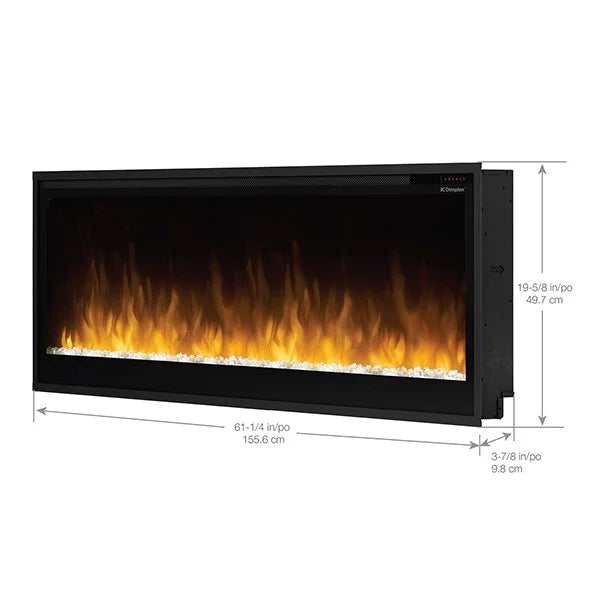 Dimplex 60" Slim Built-in Linear Electric Fireplace - Includes Remote