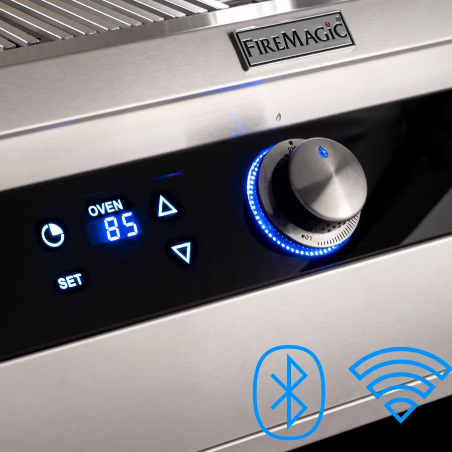 Fire Magic E660i Echelon Built-In Gas Grill - Digital Thermometer with Touch Screen, 30"x22" Cooking Area (660 sq. in.)