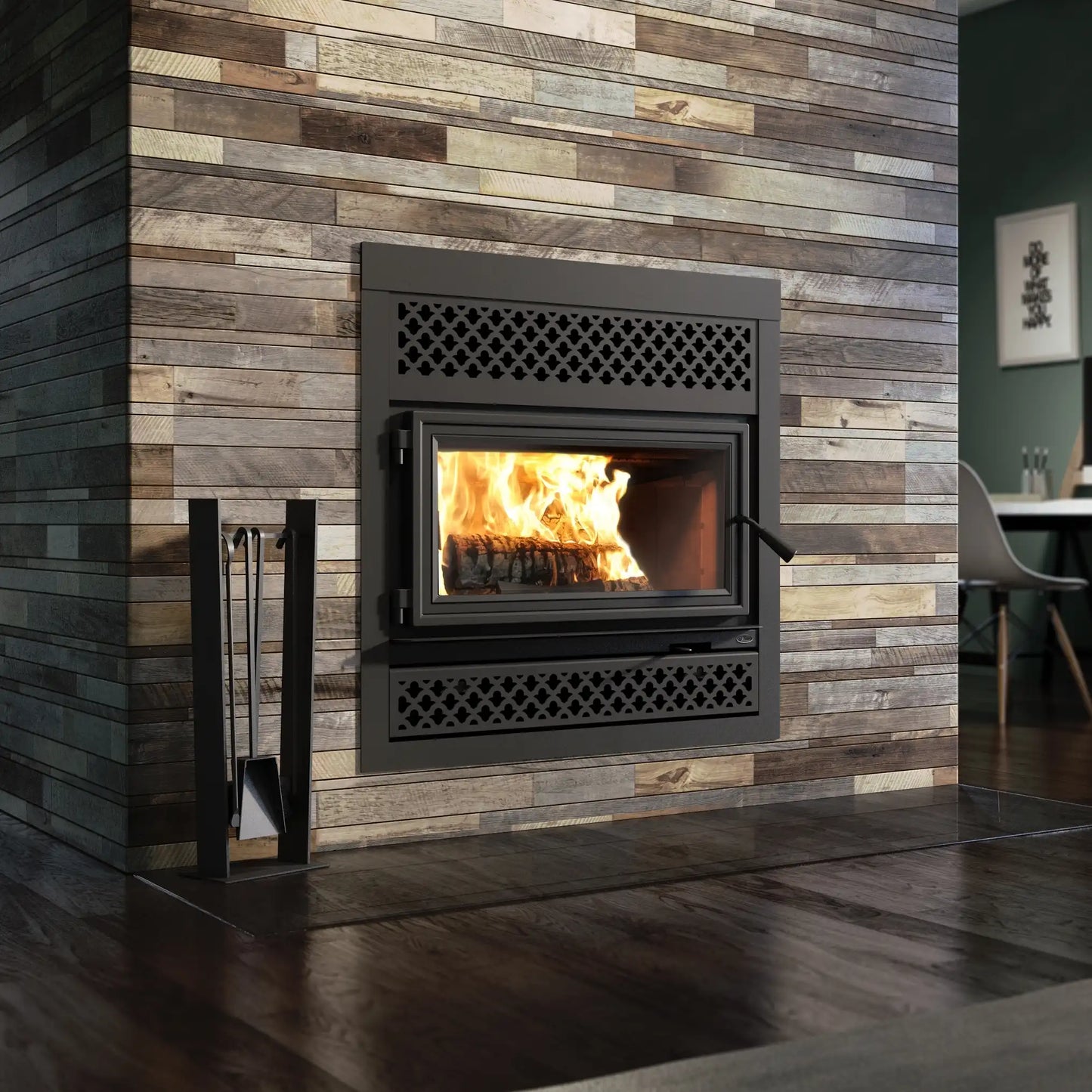 Valcourt FP10RS Lafayette II Wood Fireplace - Includes Blower