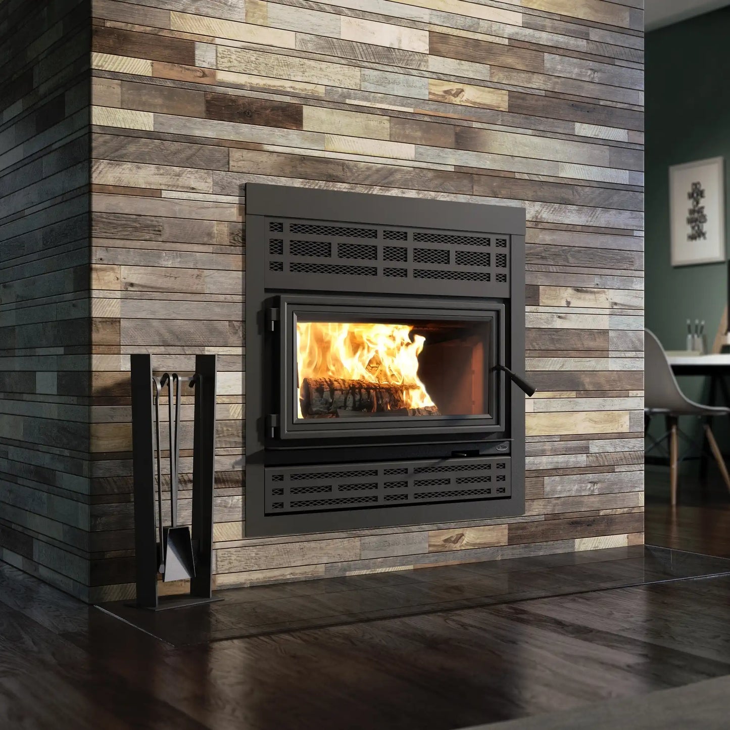 Valcourt FP10RS Lafayette II Wood Fireplace - Includes Blower