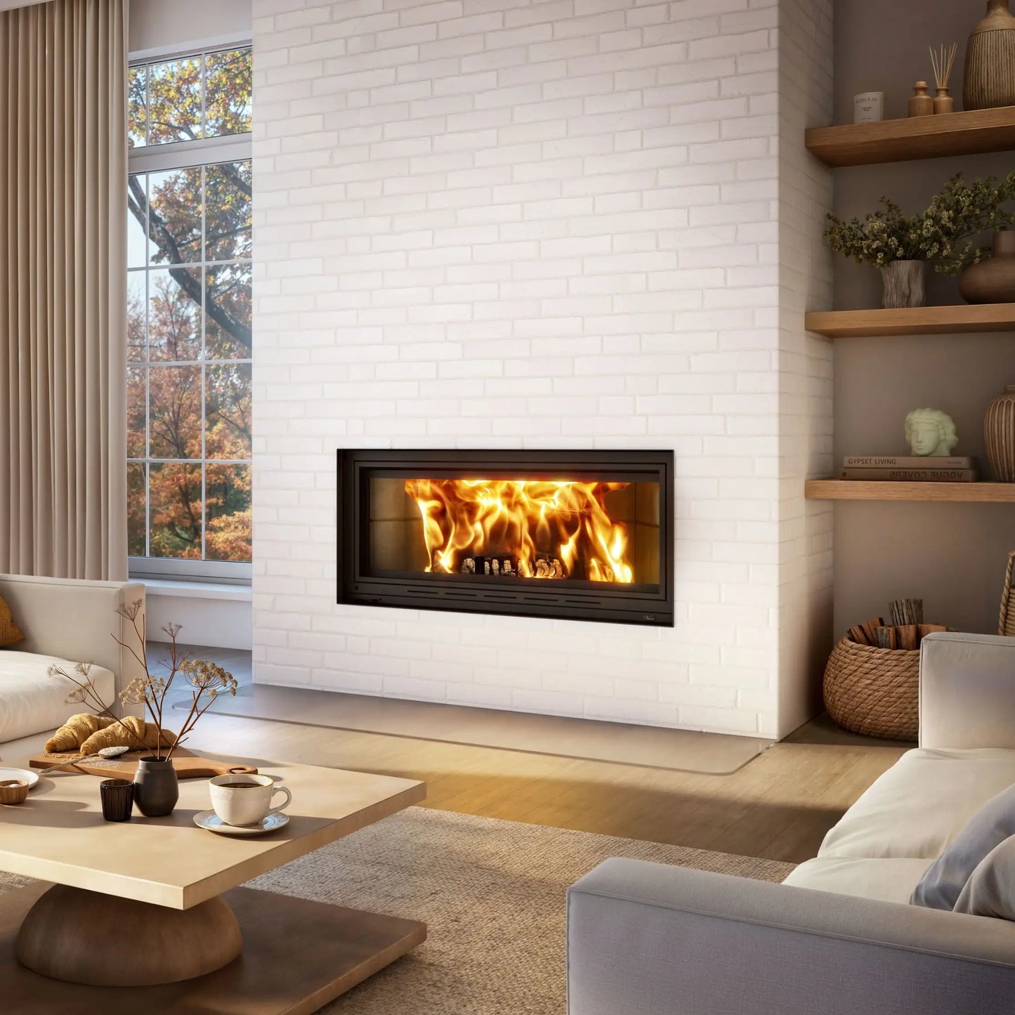 Valcourt FP16 St-Laurent Linear Wood Fireplace