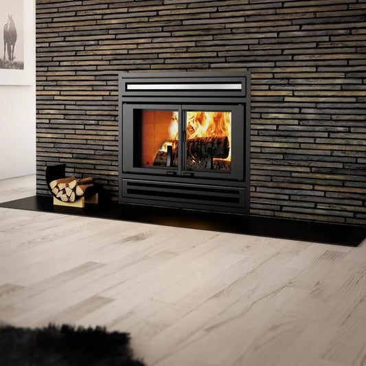 Valcourt FP1L Manoir Wood Fireplace - Includes Blower
